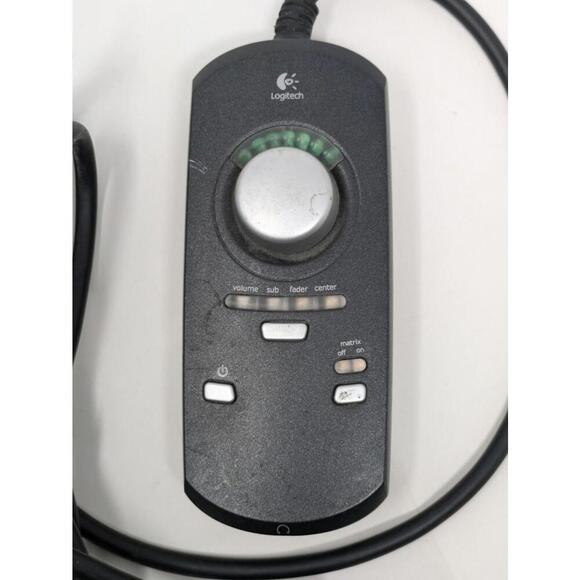 Logitech Z-5300 THX 5.1 Speaker System Volume Control Pod - Picture 2 of 3